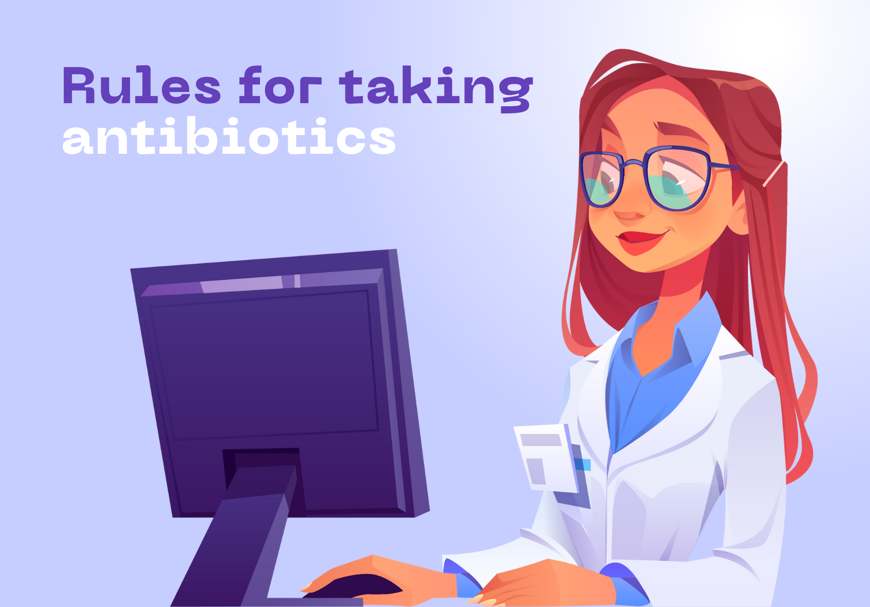 rules for taking antibiotics from pharmacist